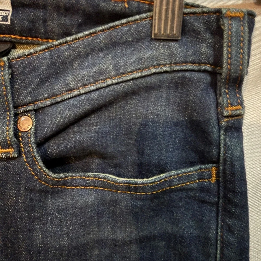 Carhartt Slim Fit Jeans Women's Size 8 Regular Dark‎ Denim